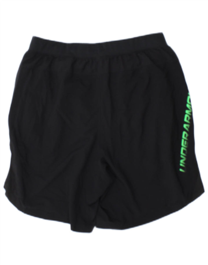 Shorts esportivos gráficos masculinos Under Armour médio azul marinho