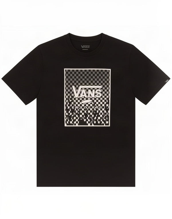 Camiseta Vans Boys Classic Fit Graphic 12-13 Anos Grande Algodão Preto