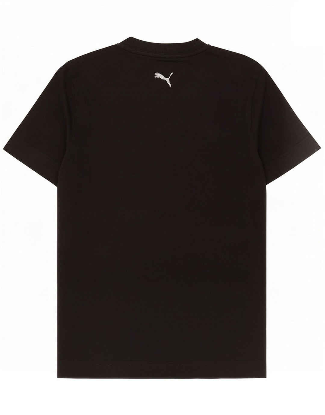 Puma Camiseta masculina gráfica Top pequeno preto