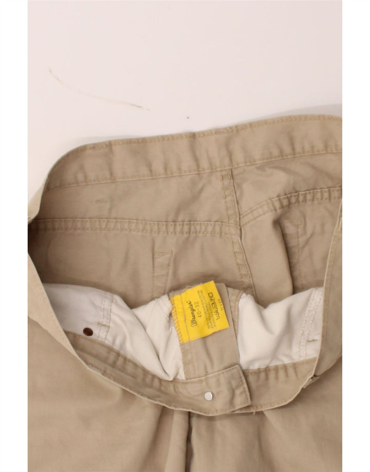 WRANGLER Mens Texas Straight Casual Trousers W40 L30 Beige Cotton Vintage Wrangler and Second-Hand Wrangler from Messina Hembry 