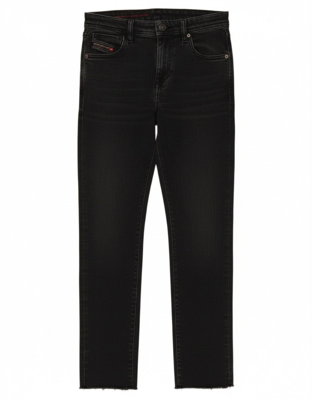Jeans Slim Feminino Diesel W24 L26 Preto Poliacrílico