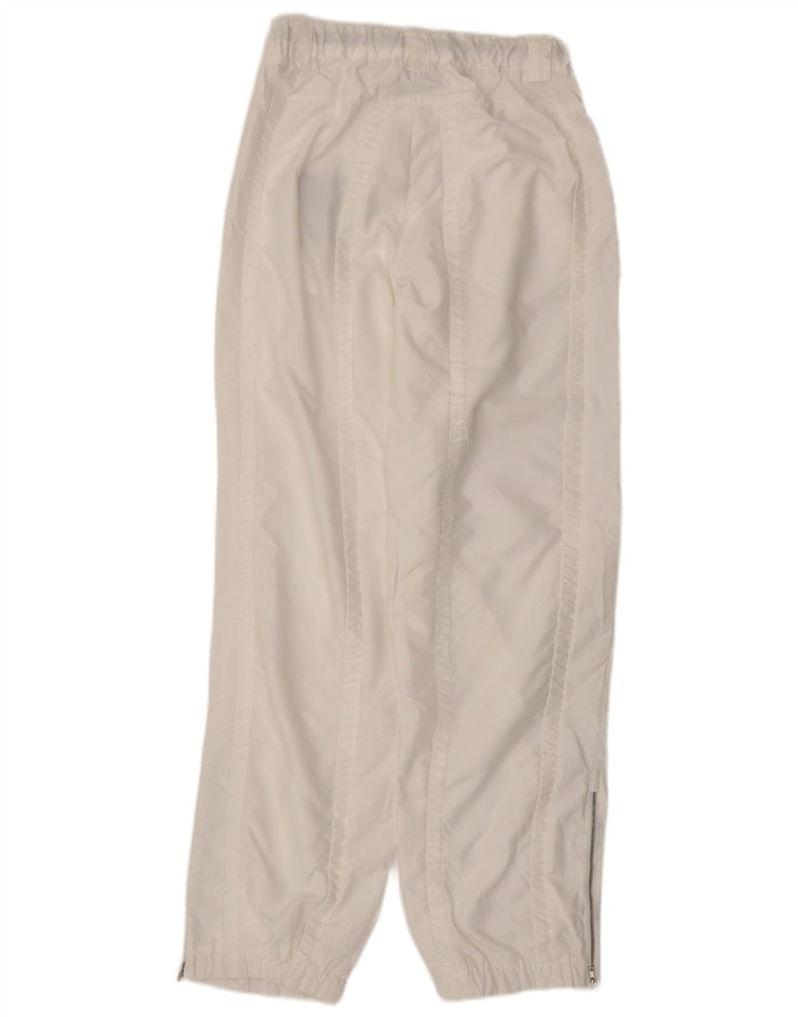 Freddy Womens Italia Calça de treino Joggers poliéster branco médio