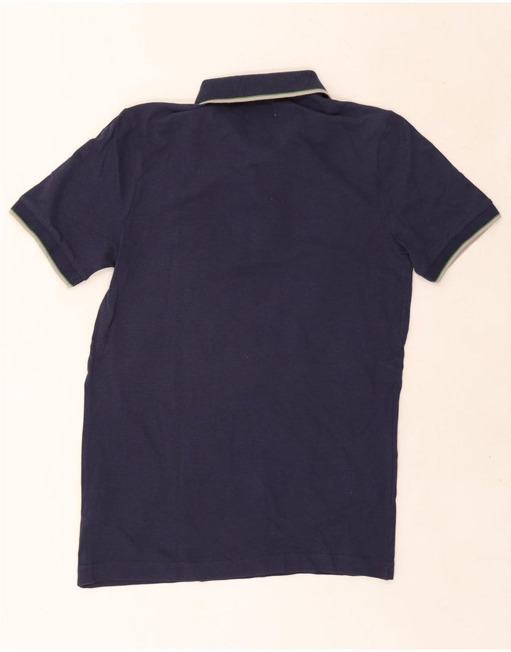 Camisa polo masculina Kappa de algodão azul marinho médio