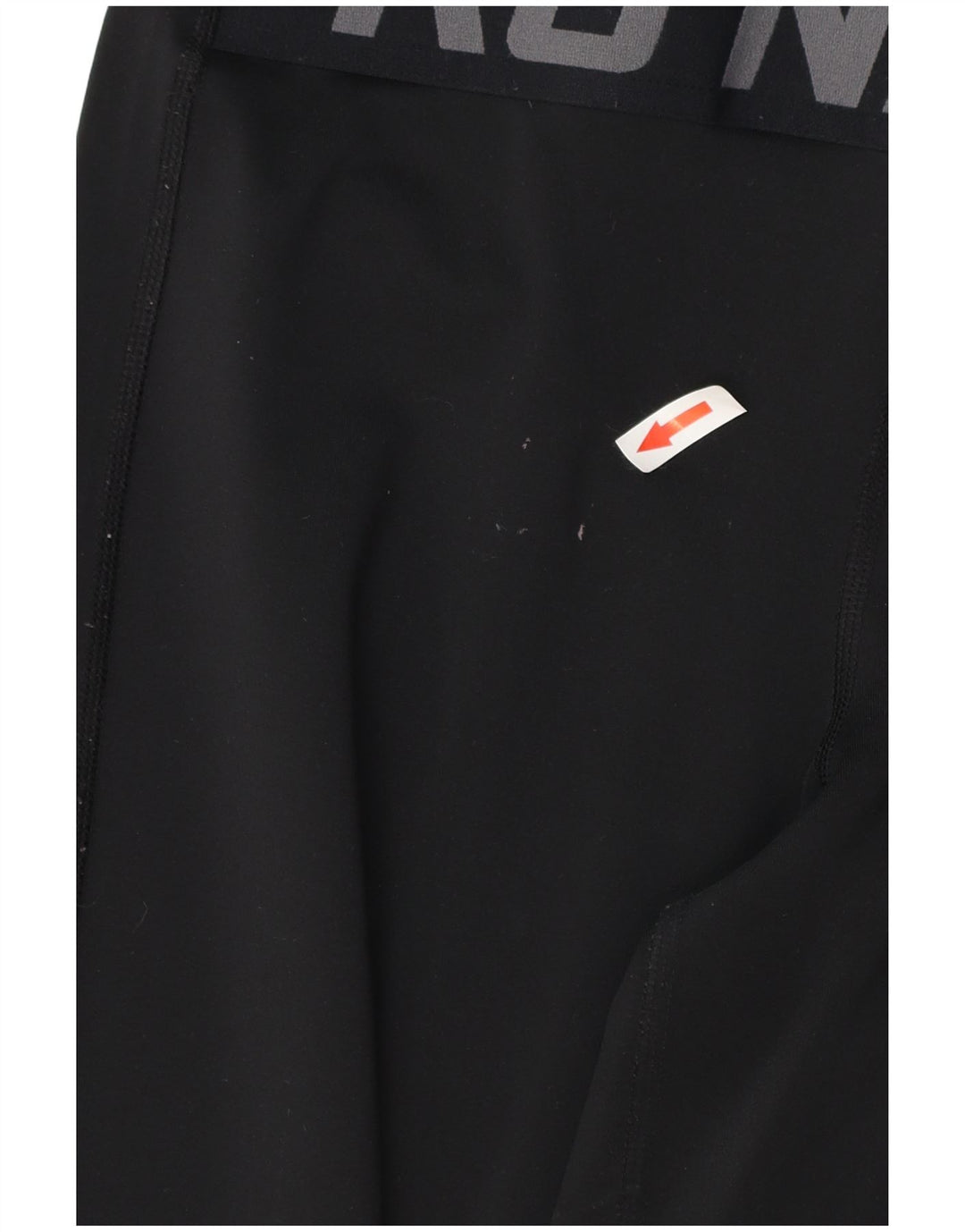 Leggings femininas Nike Dri Fit Graphic UK 12 médio preto poliéster