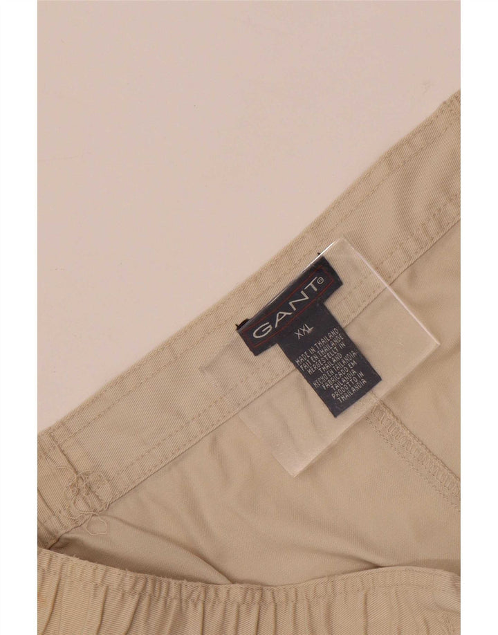 Gant Mens Chino Shorts 2XL W42 Algodão Bege