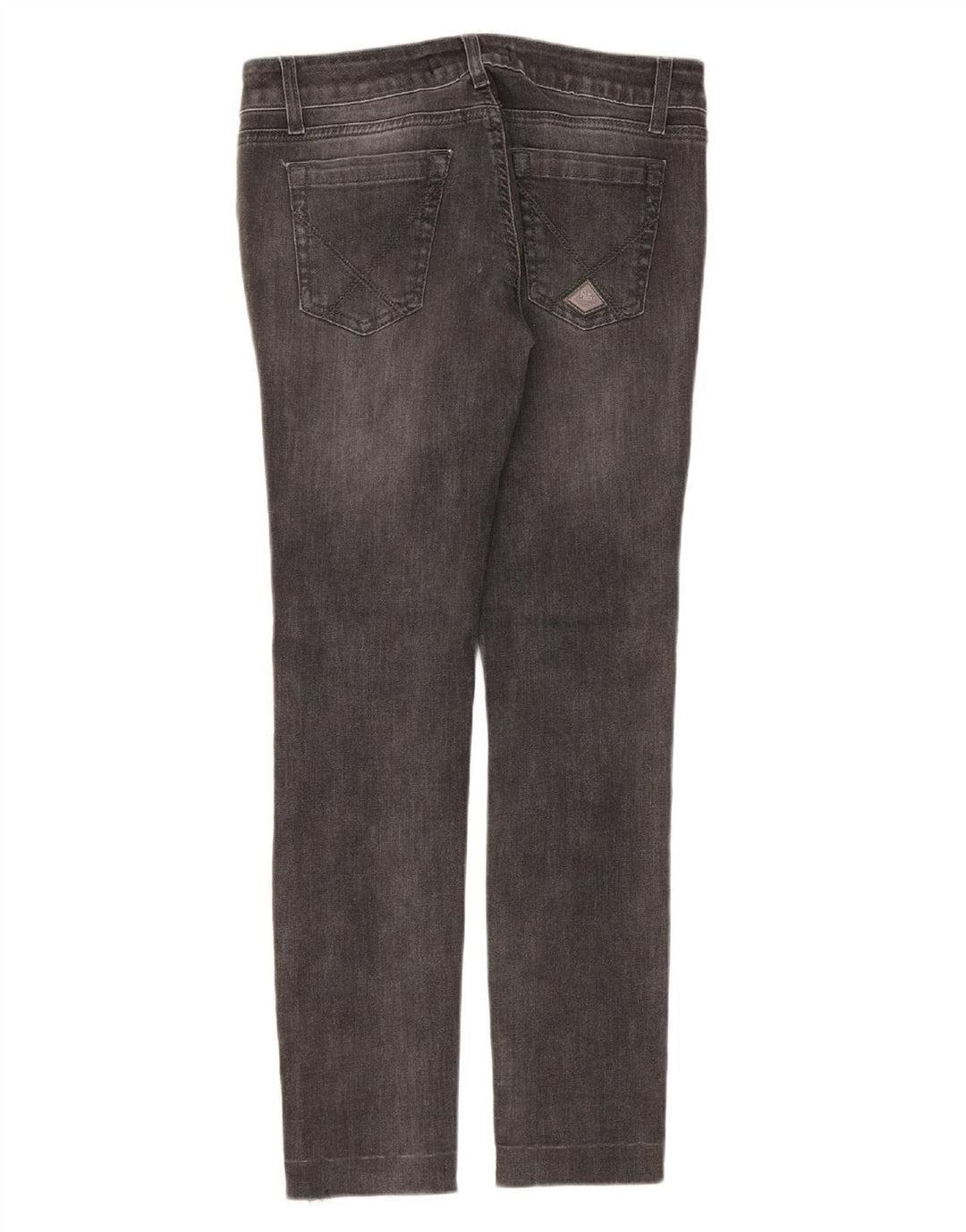 ROY ROGERS Calça jeans feminina slim W29 L29 algodão cinza