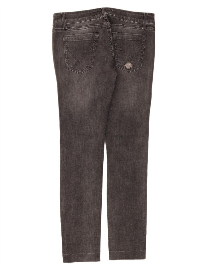 ROY ROGERS Calça jeans feminina slim W29 L29 algodão cinza