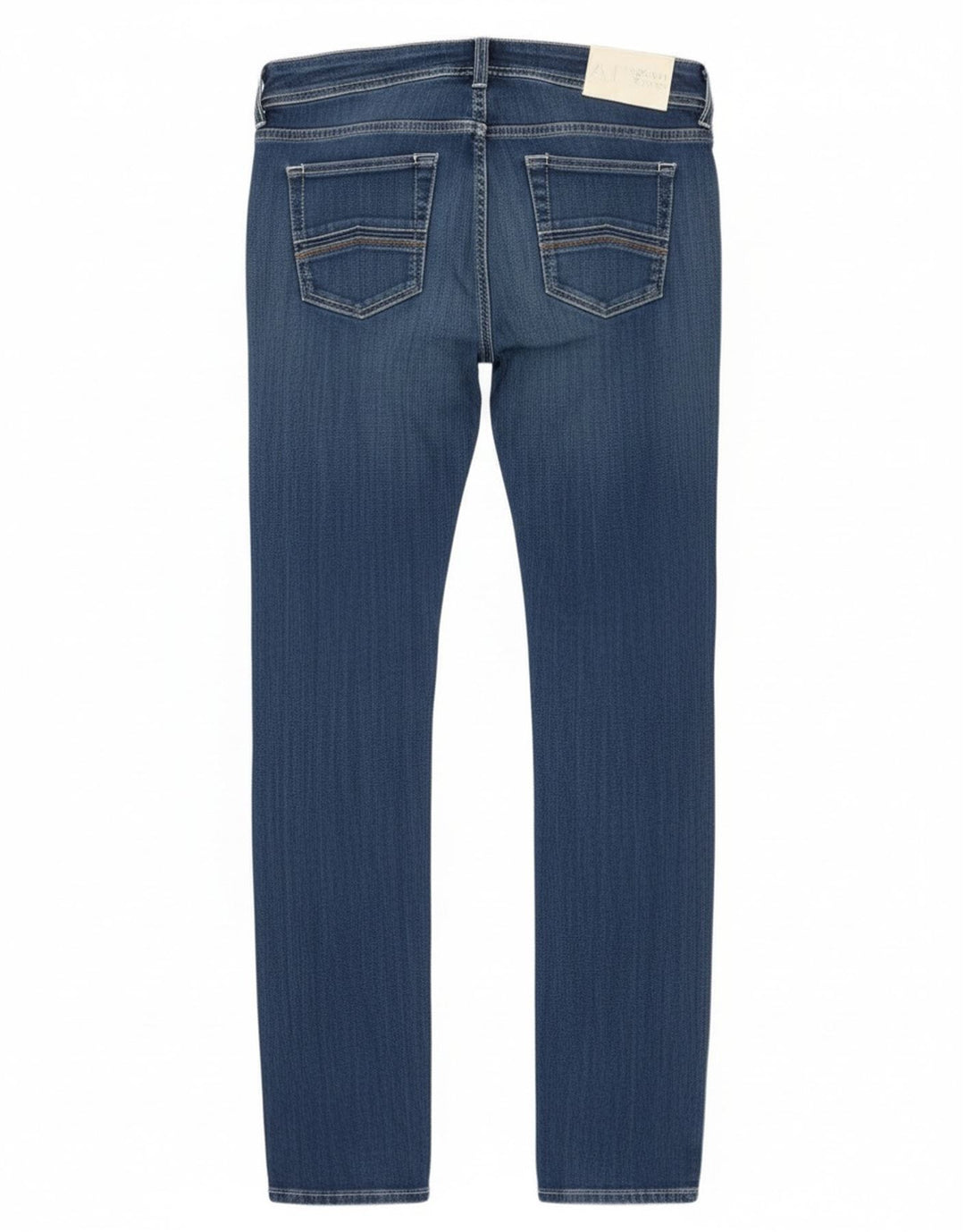 Calça Jeans Slim Feminina Armani W29 L32 Azul Algodão