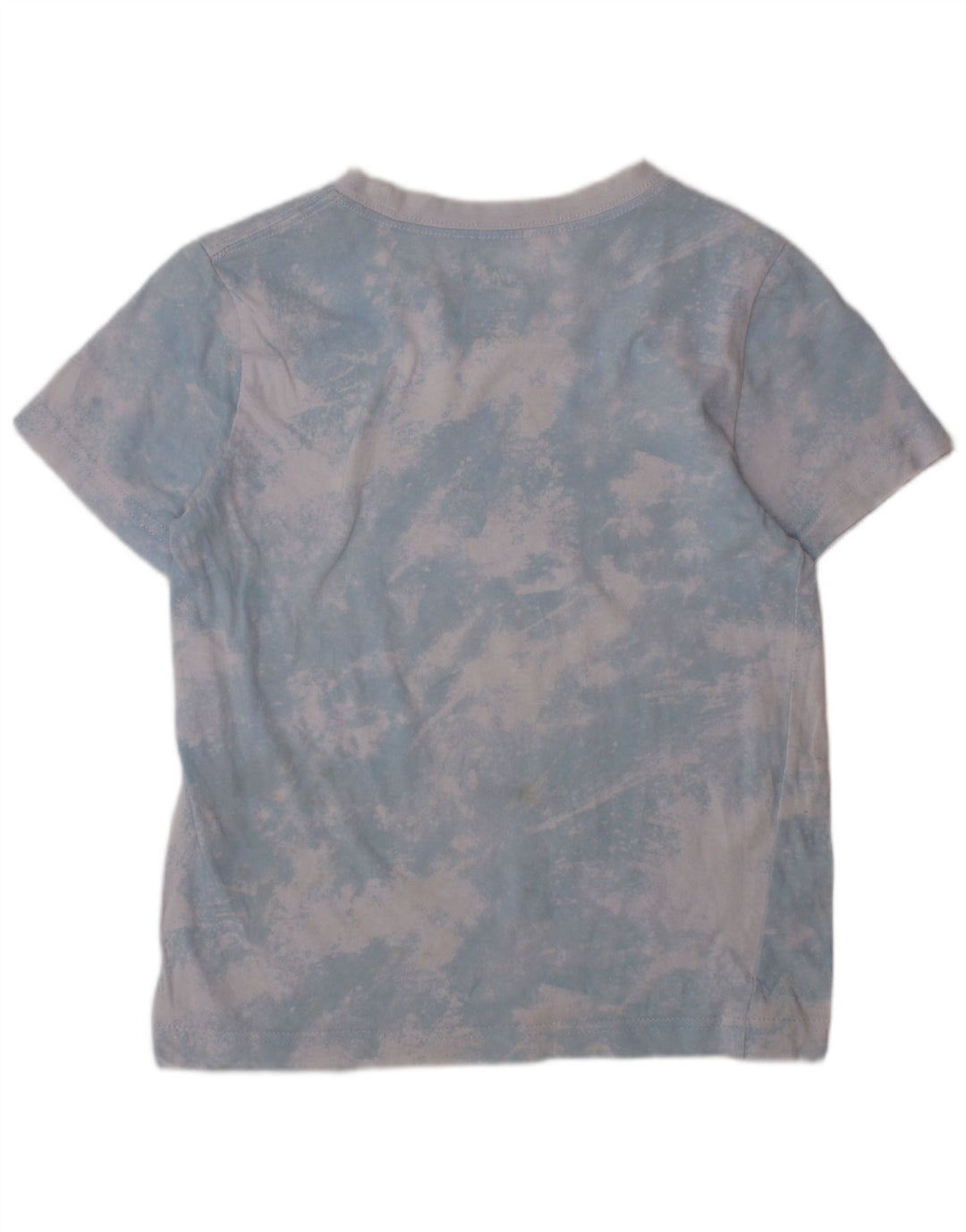 Camiseta gráfica masculina NIKE Top 6-7 anos grande azul tie-dye