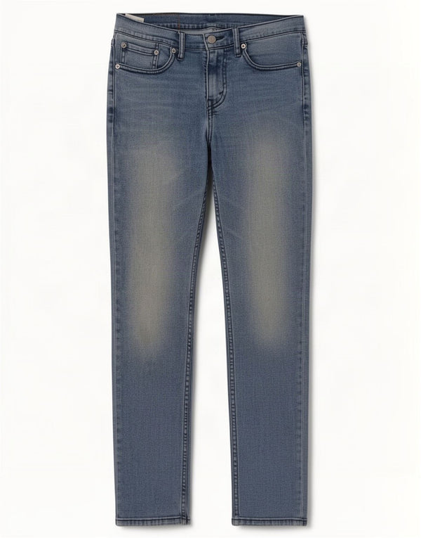 Levi's Masculino 514 Straight Jeans W28 L32 Azul Algodão