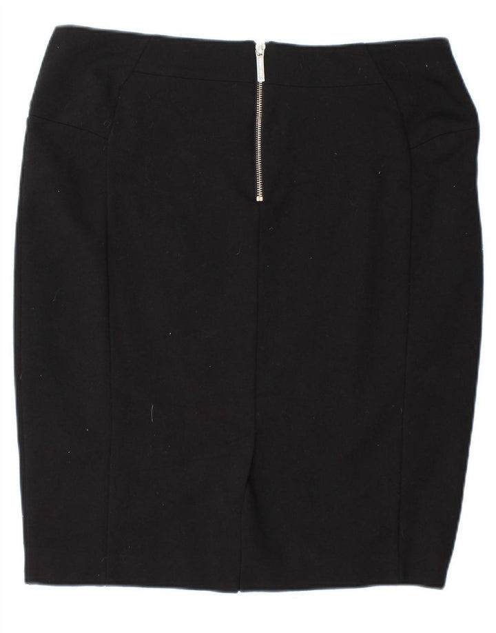 Saia lápis feminina MICHAEL KORS US 16 2XL W37 preto rayon