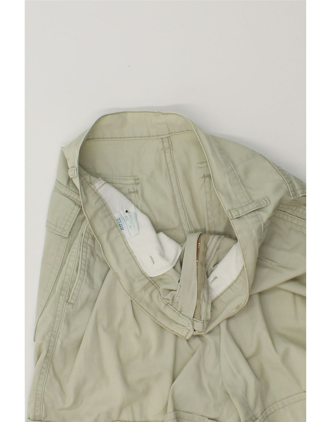 RIFLE Womens Pegged Chino Shorts W32 Large Beige Cotton Vintage Rifle and Second-Hand Rifle from Messina Hembry 