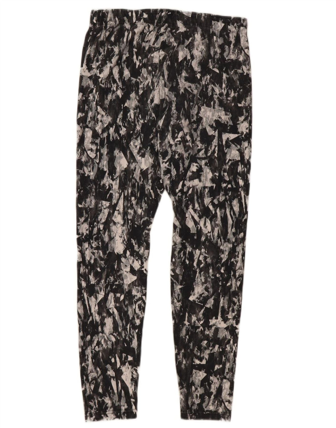 Leggings femininas Nike UK 16 grande algodão camuflado preto