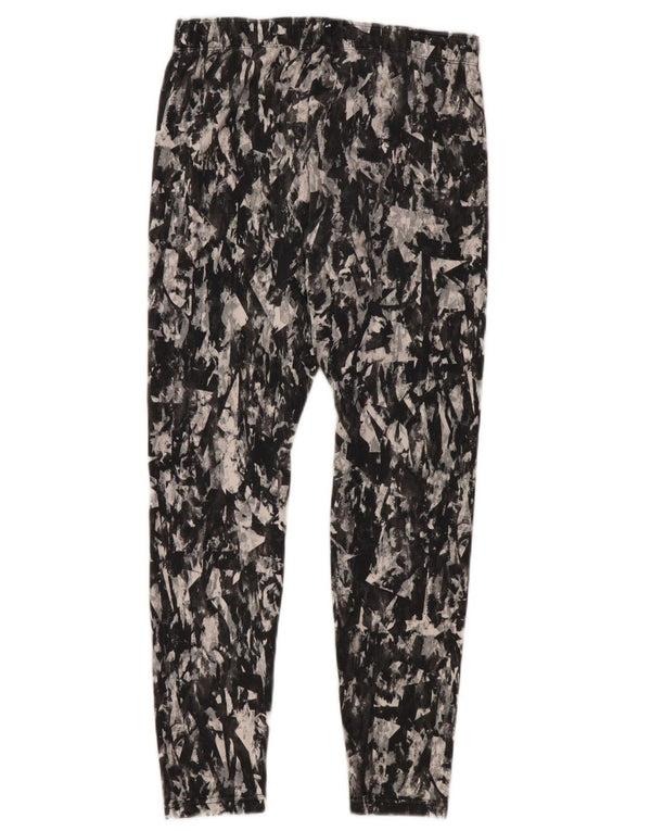 Leggings femininas Nike UK 16 grande algodão camuflado preto