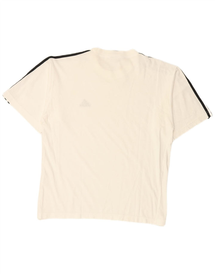 ADIDAS Mens T-Shirt Top UK 38/40 Medium White