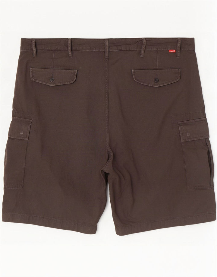 Shorts cargo masculino Levi's W44 2XL algodão cinza