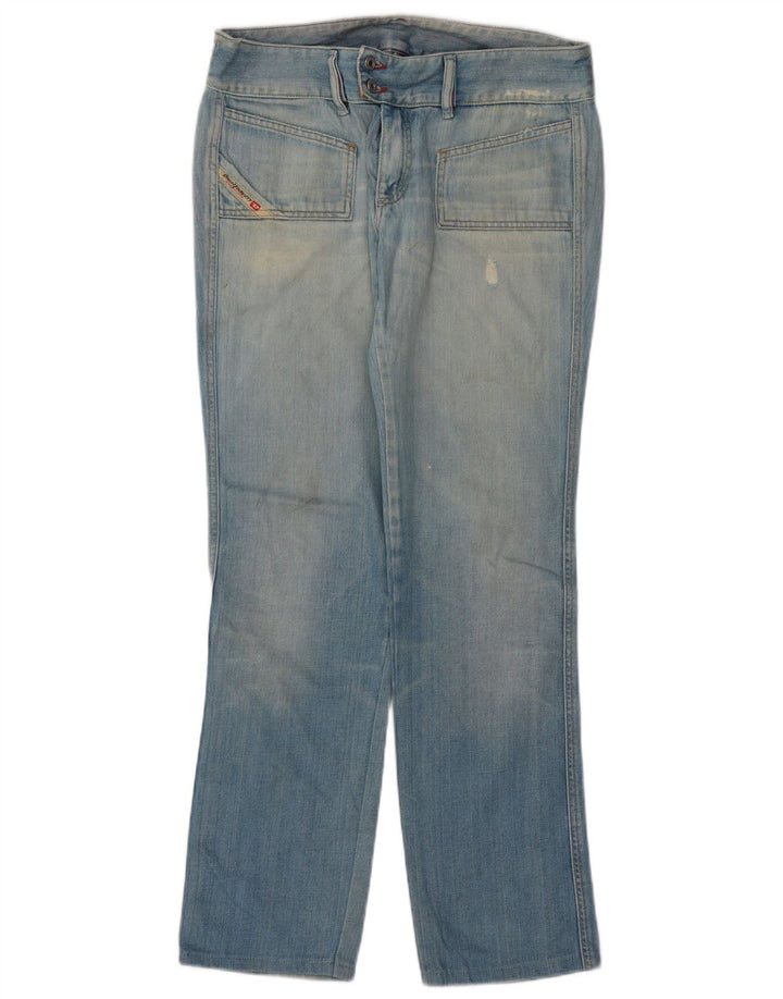 DIESEL Jeans retos femininos W31 L31 algodão azul
