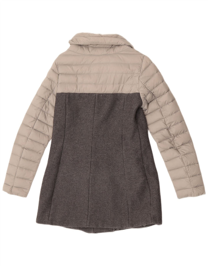 Casaco acolchoado feminino Colmar IT 42 pequeno bloco cinza