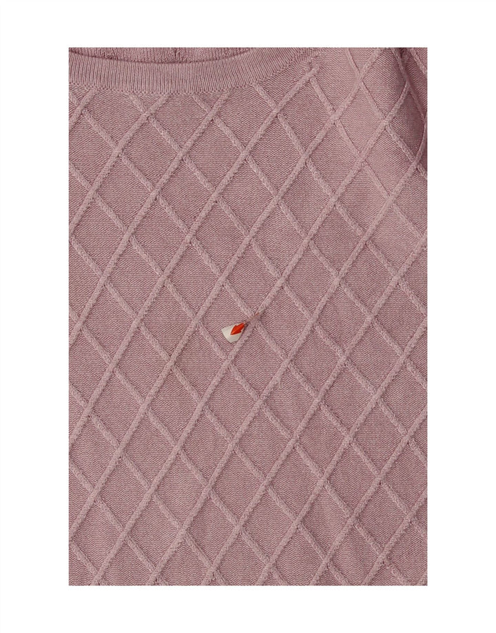 MARKS & SPENCER Womens Crew Neck Jumper Sweater UK 18 XL Pink Vintage Marks & Spencer and Second-Hand Marks & Spencer from Messina Hembry 
