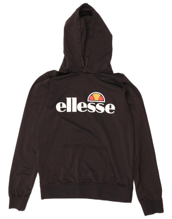 Suéter gráfico com capuz ELLESSE para meninos 13-14 anos preto