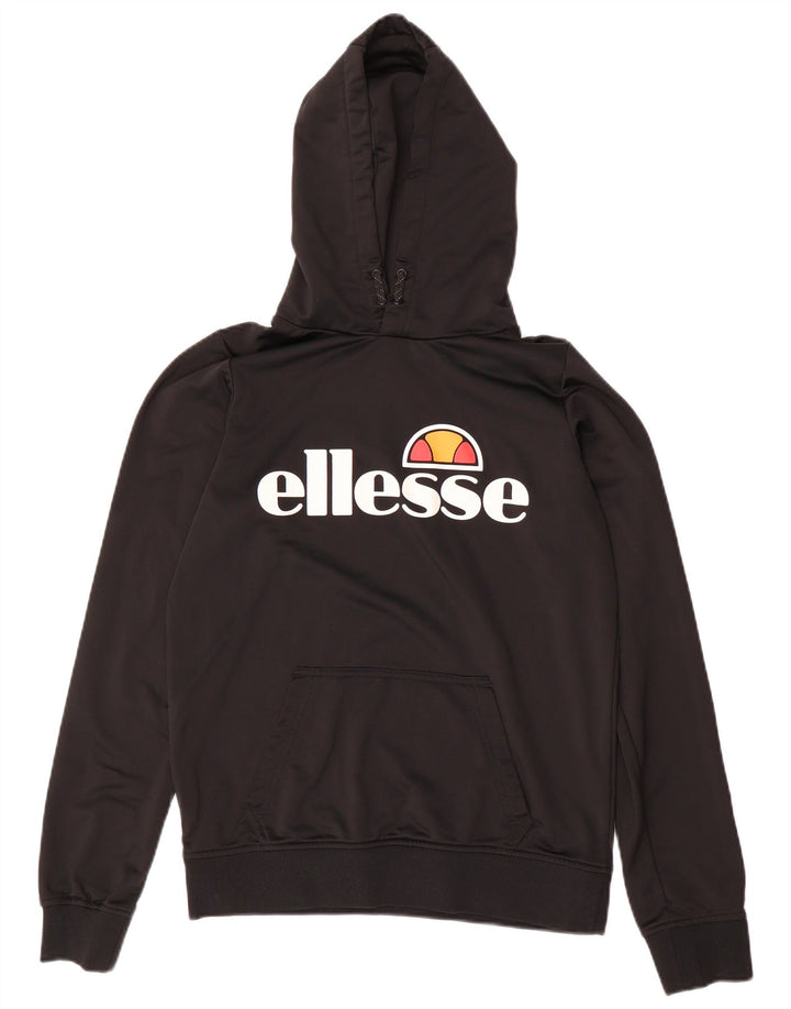 Suéter gráfico com capuz ELLESSE para meninos 13-14 anos preto