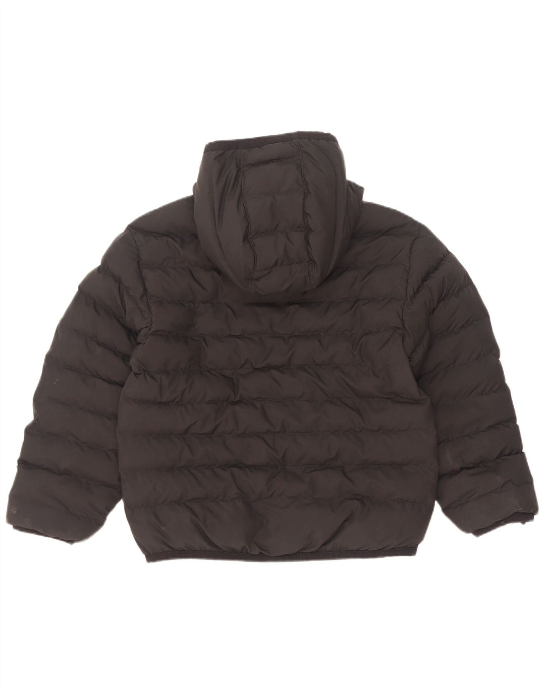 Jaqueta acolchoada com capuz Nike Boys 10-11 anos poliéster preto médio