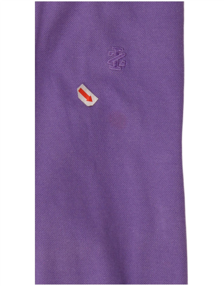 Camisa polo masculina IZOD 2XL algodão roxo