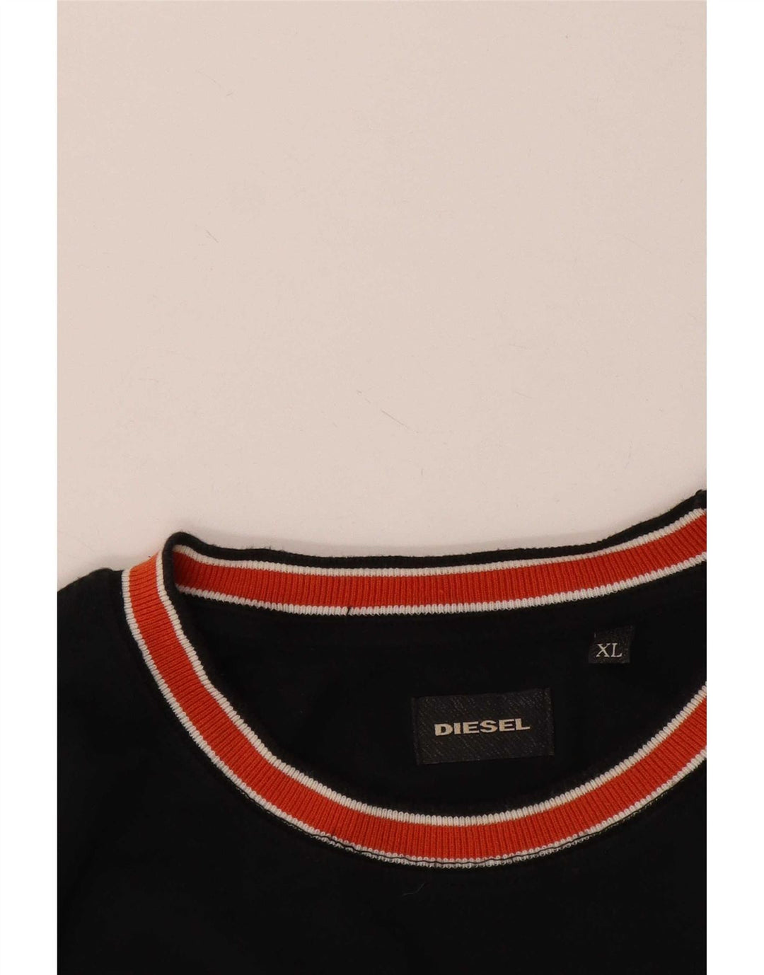 Camiseta masculina Diesel Top XL preto colorblock