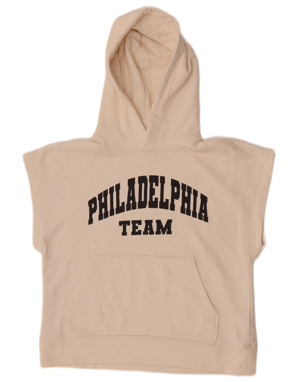 Zara Boys Philadelphia Team Graphic moletom com capuz 11-12 anos branco