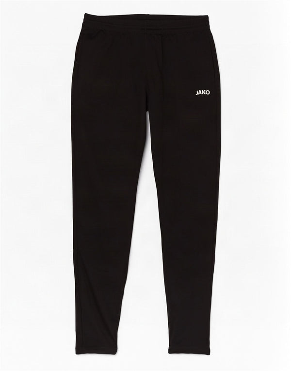 Calça de treino masculina Jako grande poliéster preto