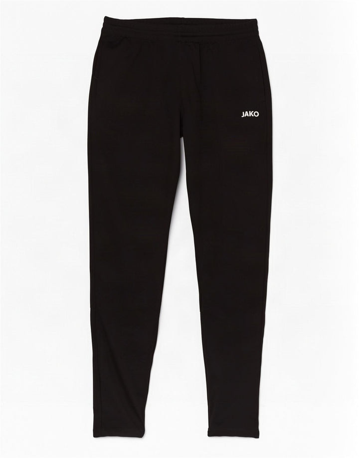 Calça de treino masculina Jako grande poliéster preto
