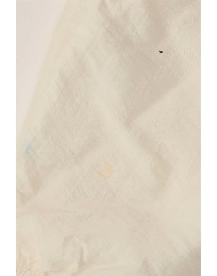 Jaqueta bomber feminina vintage UK 14 grande branca