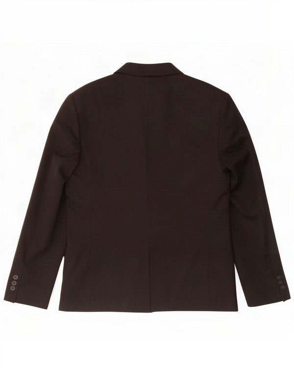 Marks & Spencer Jaqueta masculina de 2 botões Skinny Fit Blazer UE 50 Grande Preto