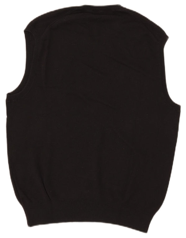 Polo Ralph Lauren Mens Colete Regata Pequeno Algodão Preto