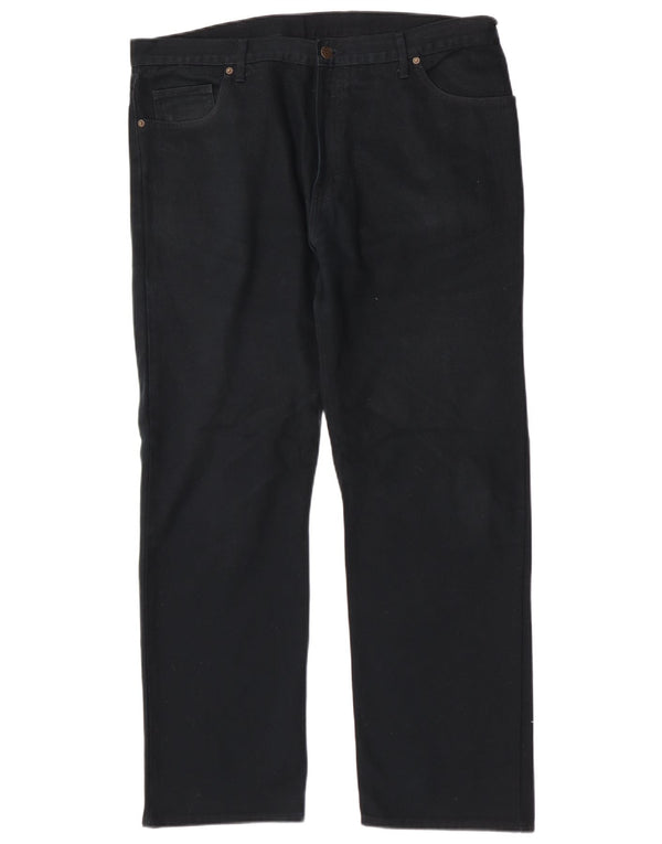 Jeans retos masculinos Marks & Spencer W40 L31 algodão azul marinho