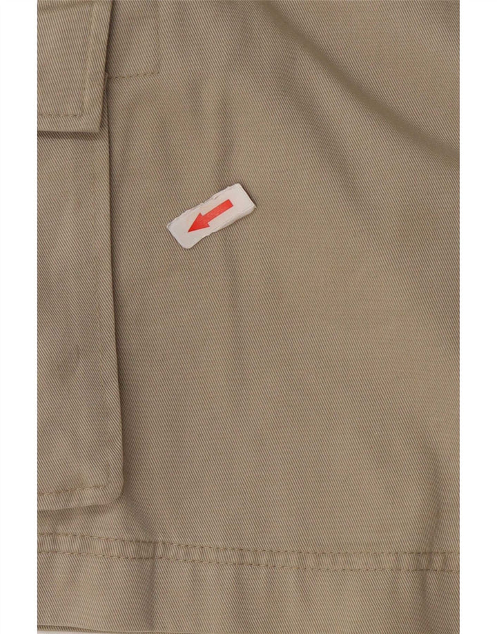 Timberland Mens Cargo Shorts W33 Médio Algodão Bege