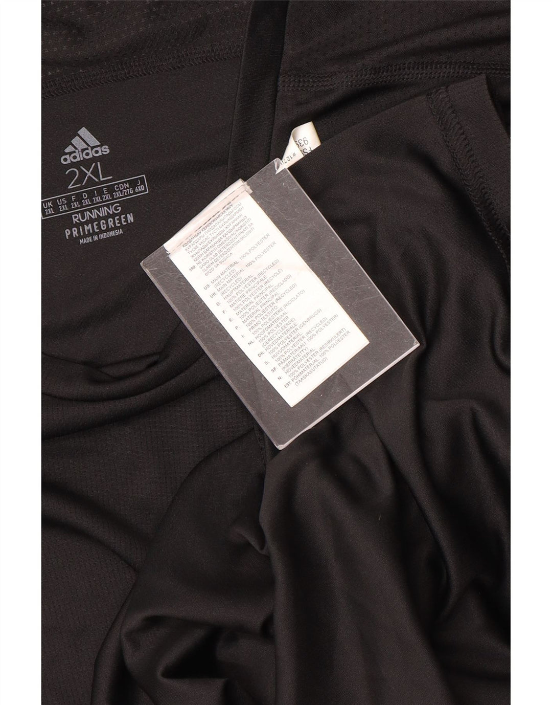 Camiseta Adidas Masculina Aeroready Top 2XL Poliéster Preto