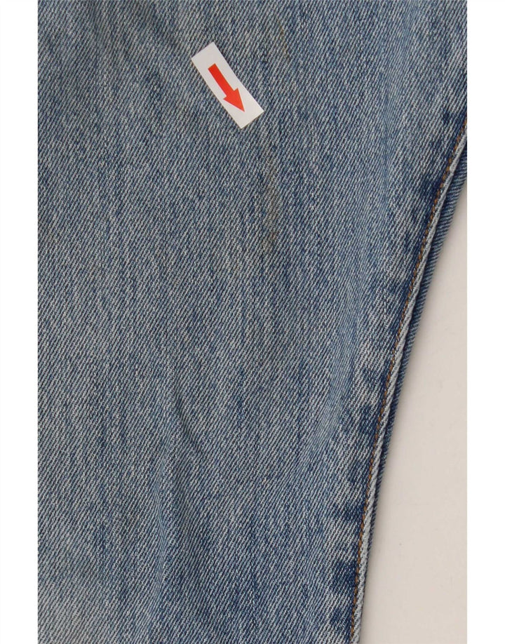 Levi's Masculino 501 Straight Jeans W32 L30 Azul Algodão