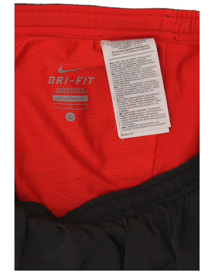 Nike Mens Dri Fit Sport Shorts Grande Poliéster Preto