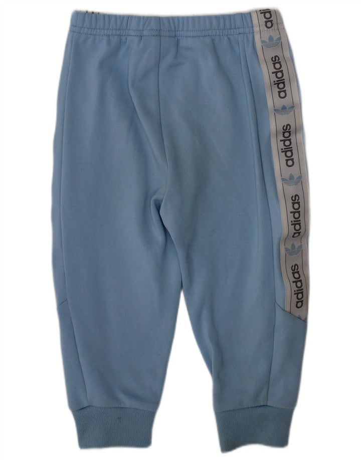 ADIDAS Baby Boys Graphic Full Tracksuit 18-24 Meses Azul Colorblock