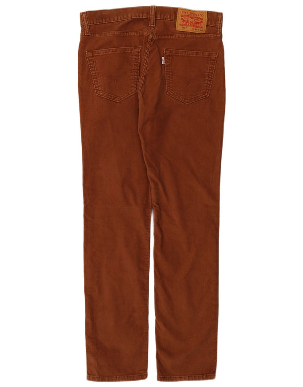 Calça Levi's Masculina 511 Slim Corduroy W30 L30 Algodão Marrom