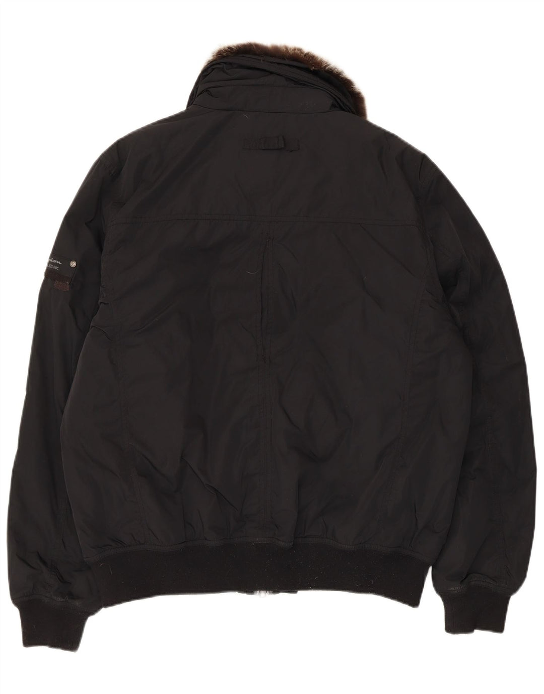 Jaqueta bomber masculina CHAMPION UK 40 grande preta