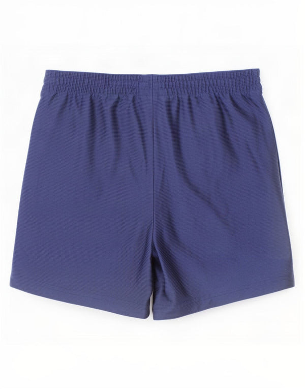 Shorts esportivos Nike Boys 12-13 anos grandes listrado azul marinho poliéster