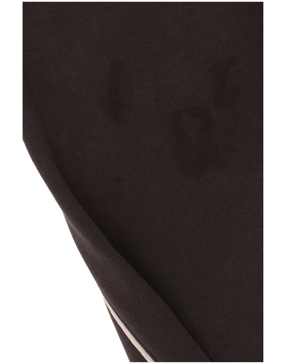 Calça de treino masculina Adidas Joggers pequeno algodão listrado cinza