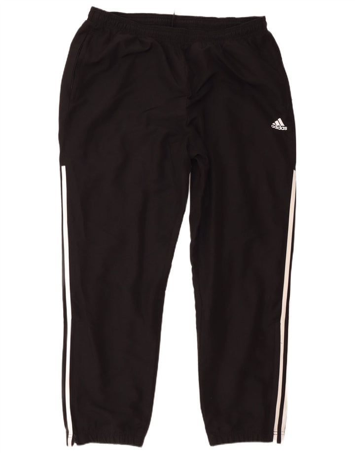 Adidas Mens Treino Calças Joggers XL Preto Poliéster