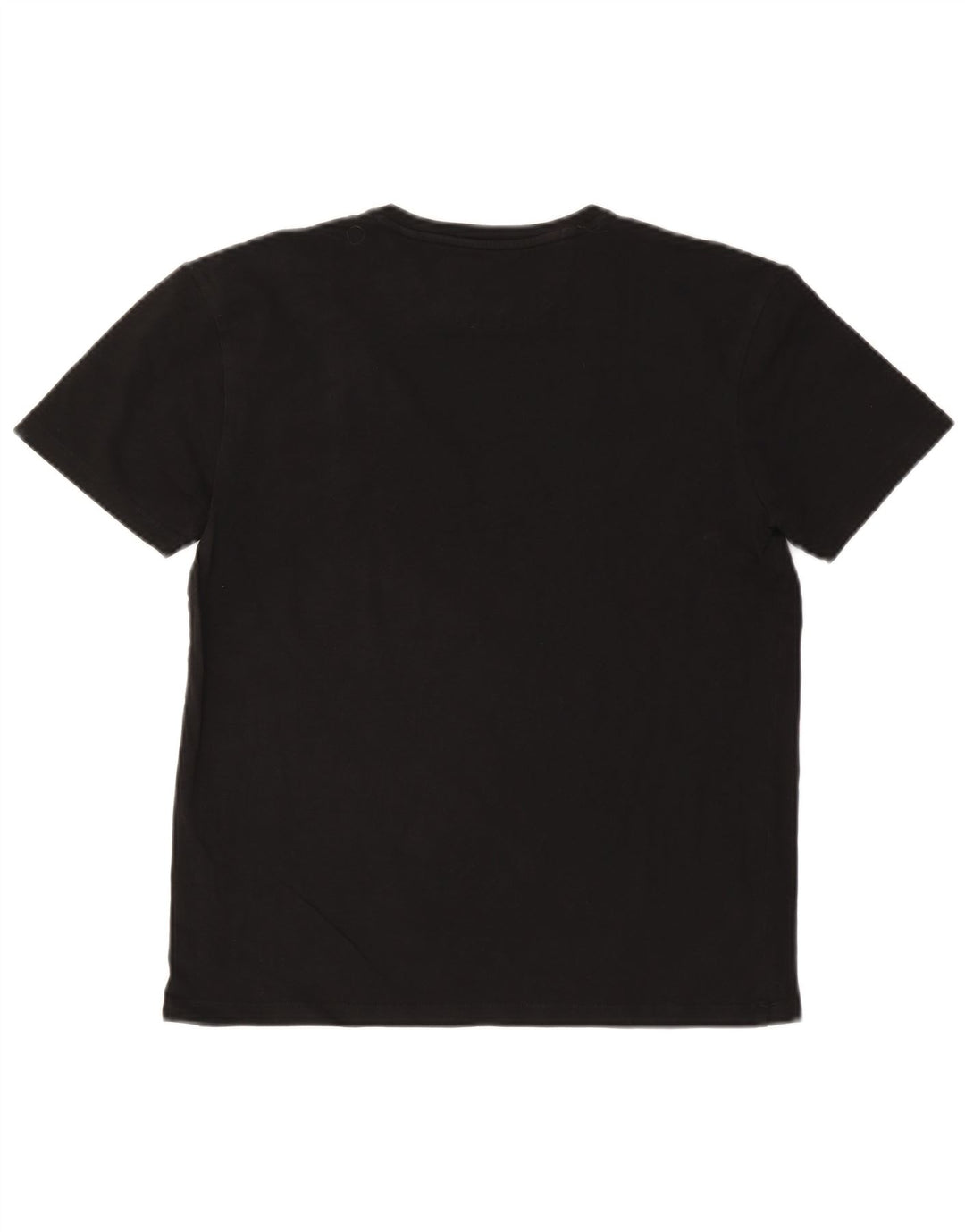 Camiseta feminina ZARA Slim Fit UK 18 XL preta