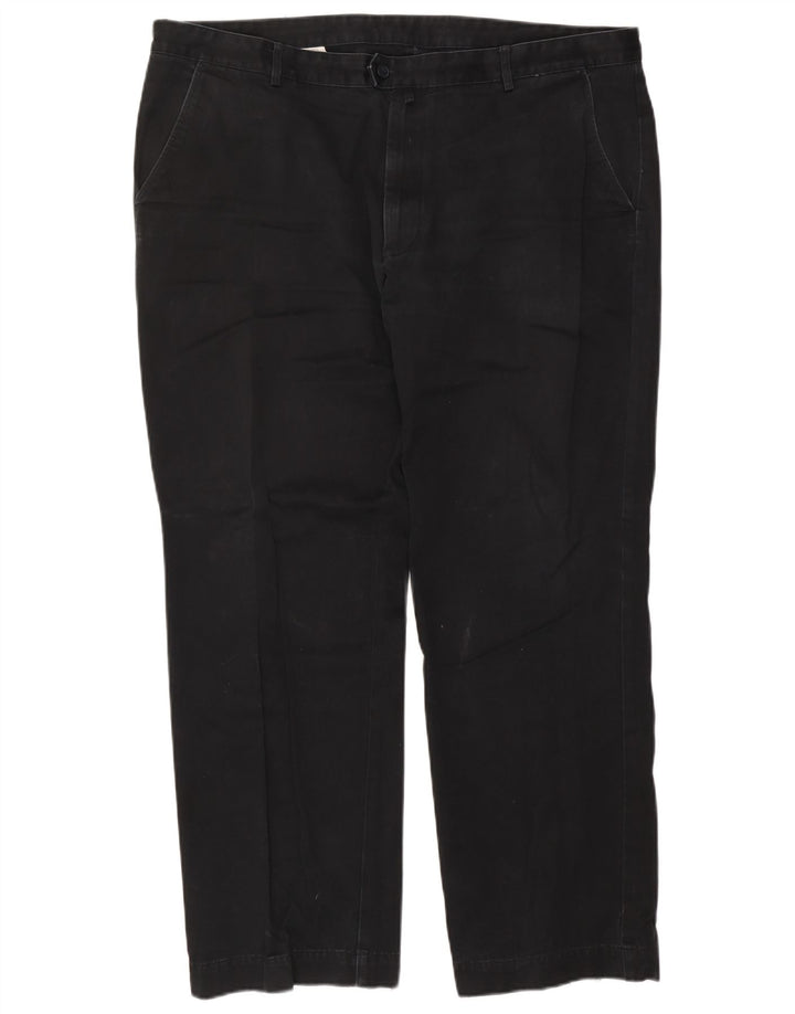 Calça chino reta masculina Gant W44 L32 preta