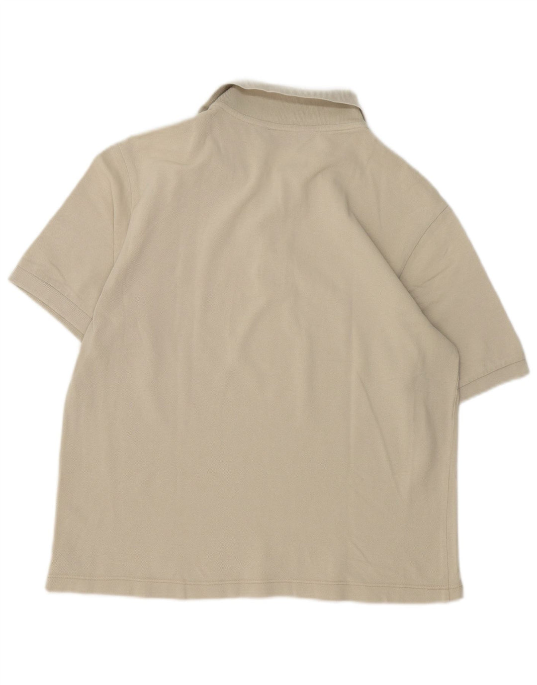 Camisa polo masculina Kappa algodão bege médio