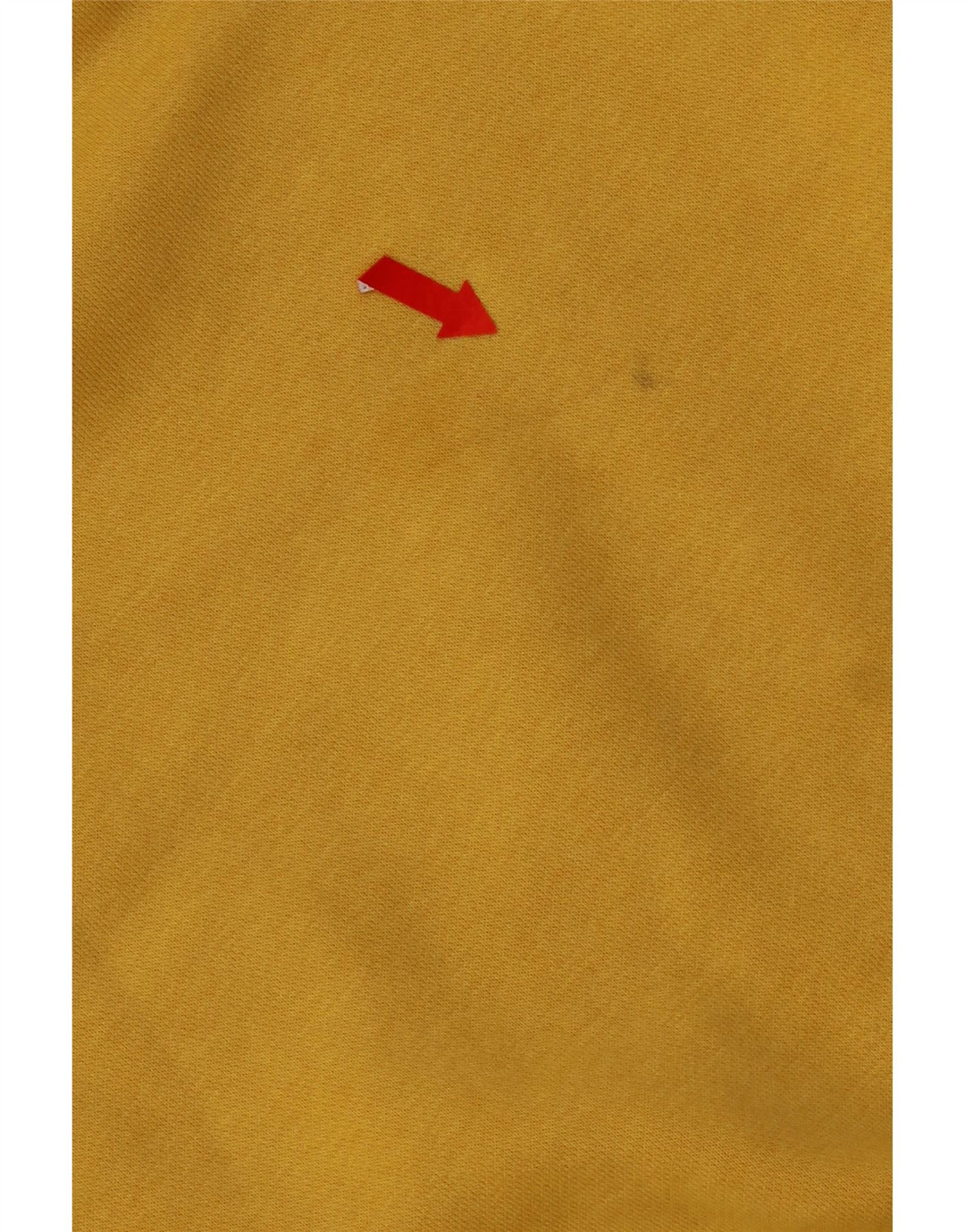 Nike Mens Moletom Jumper Pequeno Algodão Amarelo