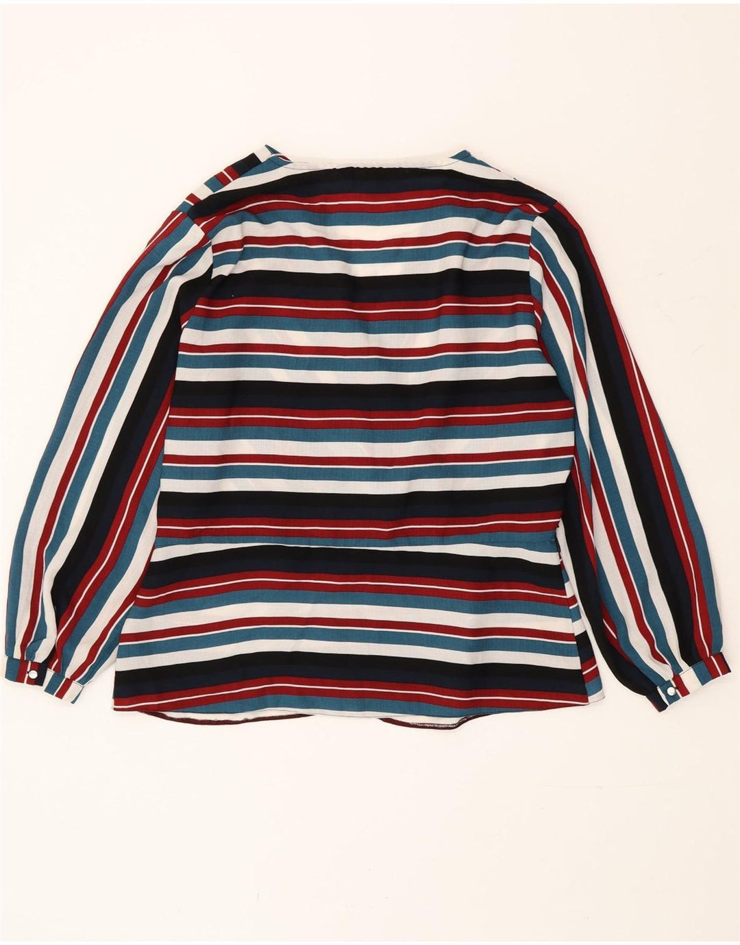 Blusa feminina Lipsy UK 18 XL poliéster listrado multicolorido